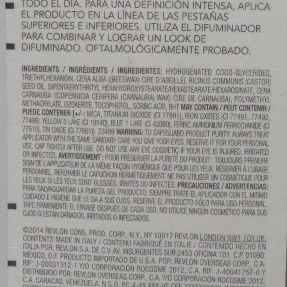 Revlon Kajal Matte Eye Pencil #302 Lemon Citron - Picture 3 of 8